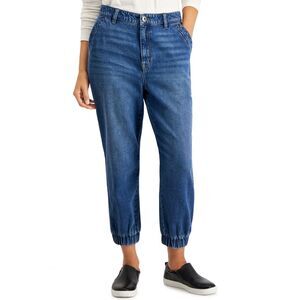 Style & Co Petite High Rise Utility Jogger Jeans